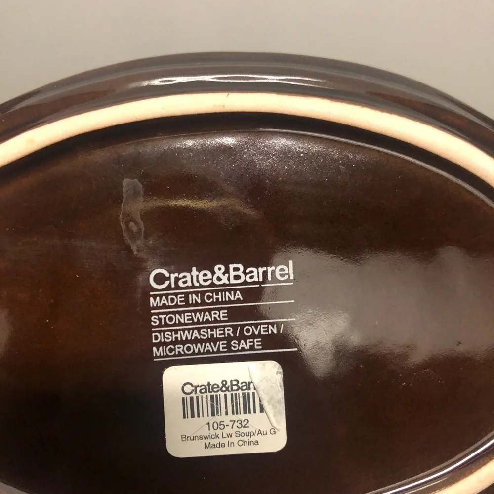 Crate & Barrel Soup Bowls- set of 8